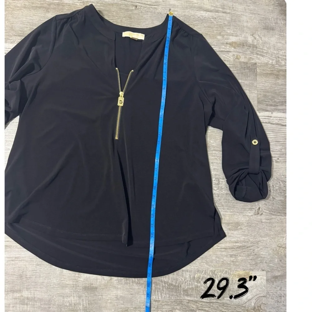 Michael Kors Elegant Black Blouse